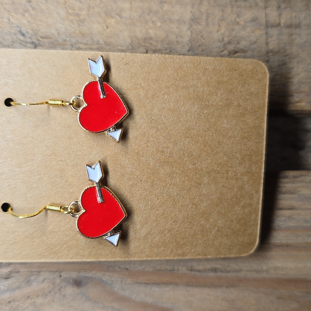 Valentine's Day Heart Earrings